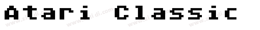 Atari Classic Smoot字体转换